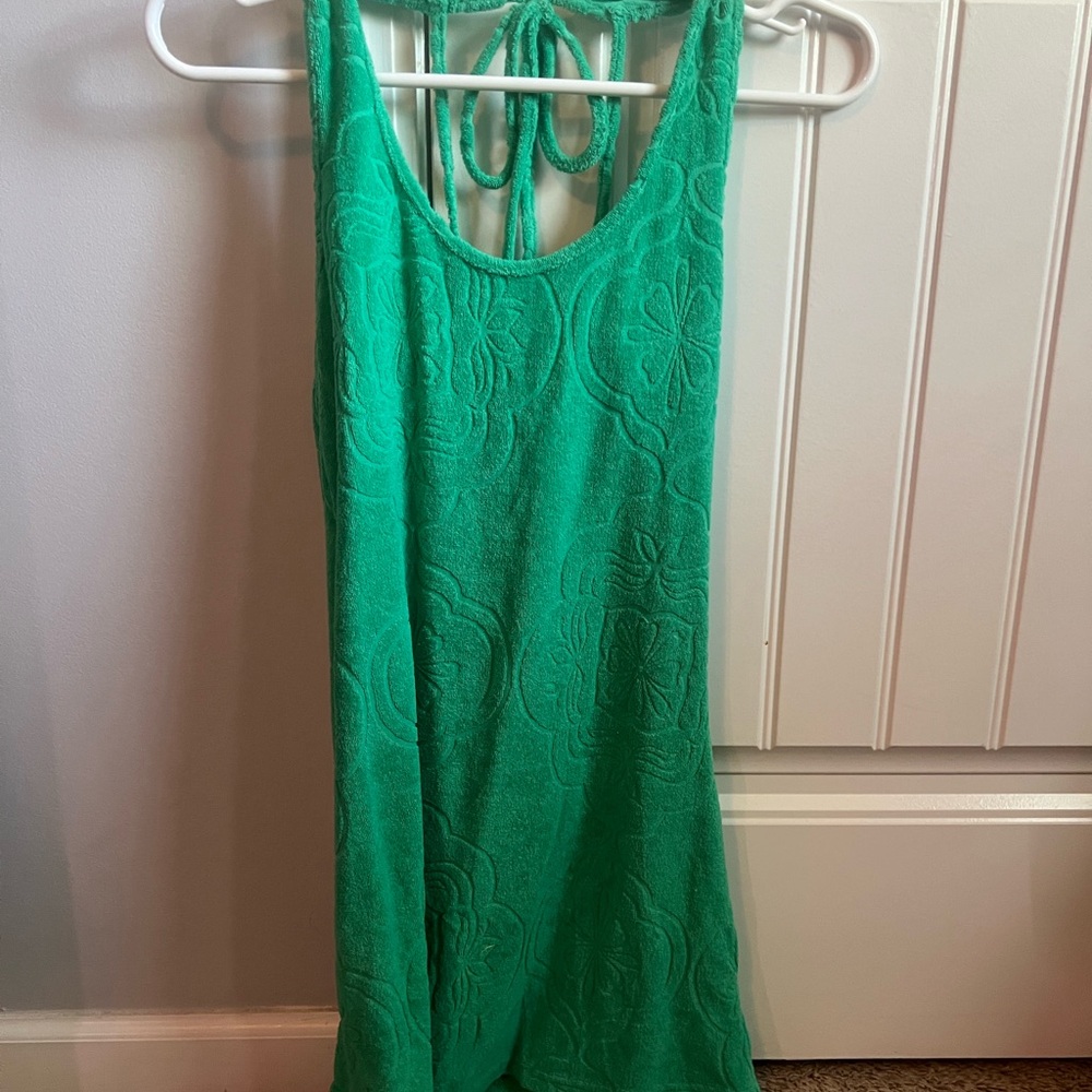 O'Neill Vibrant Green Textured Dress